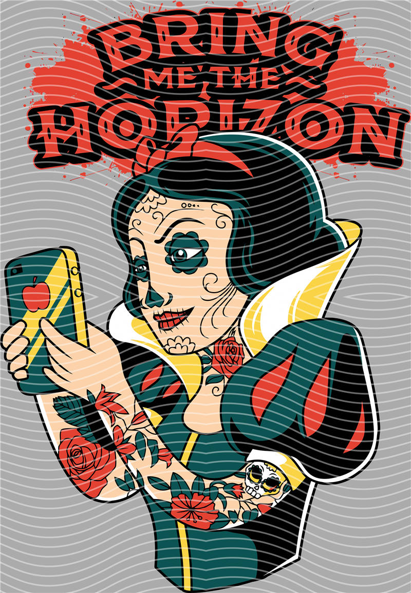 Metal band half-tone-MB 402